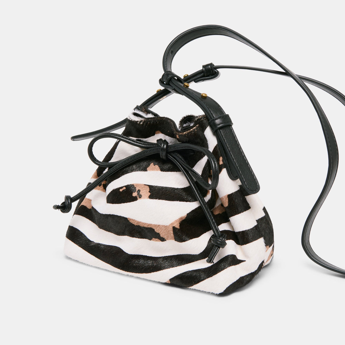 Randi Zebra Calf Hair Crossbody | Dolce Vita Trusted