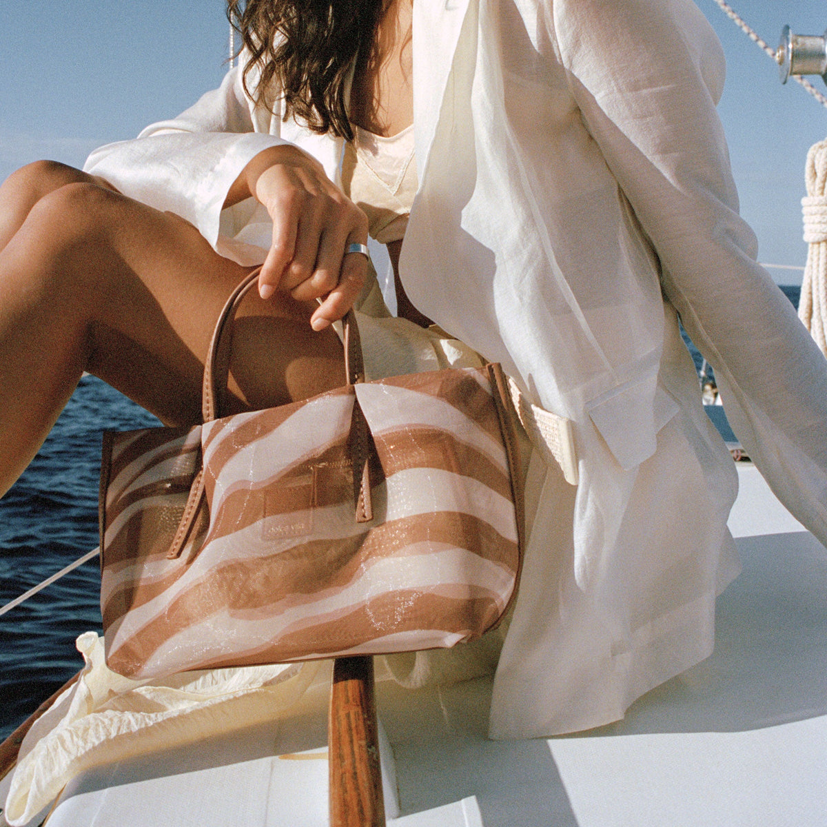 Selene Zebra Mesh Handbag | Dolce Vita Deals