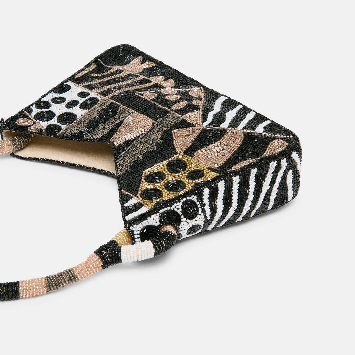 Amelia Dark Multi Beaded Shoulder Bag | Dolce Vita Best Seller