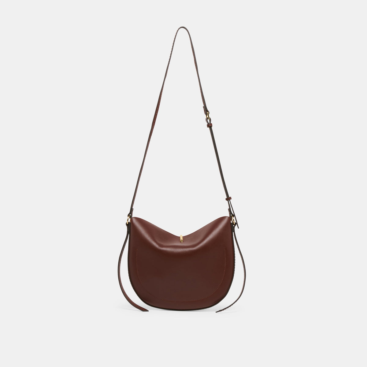 Burano Brown Leather Crossbody | Dolce Vita Essential