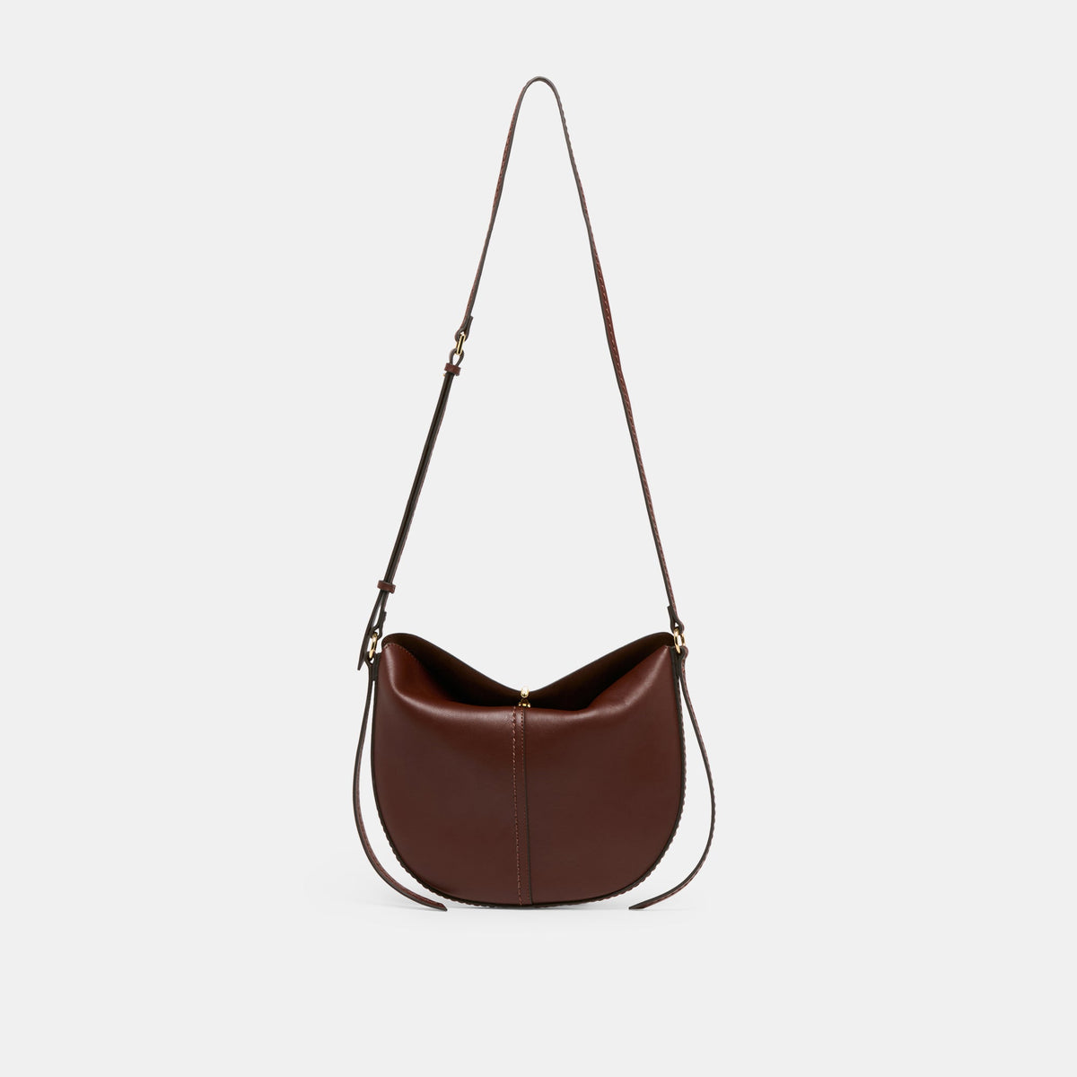 Burano Brown Leather Crossbody | Dolce Vita Essential