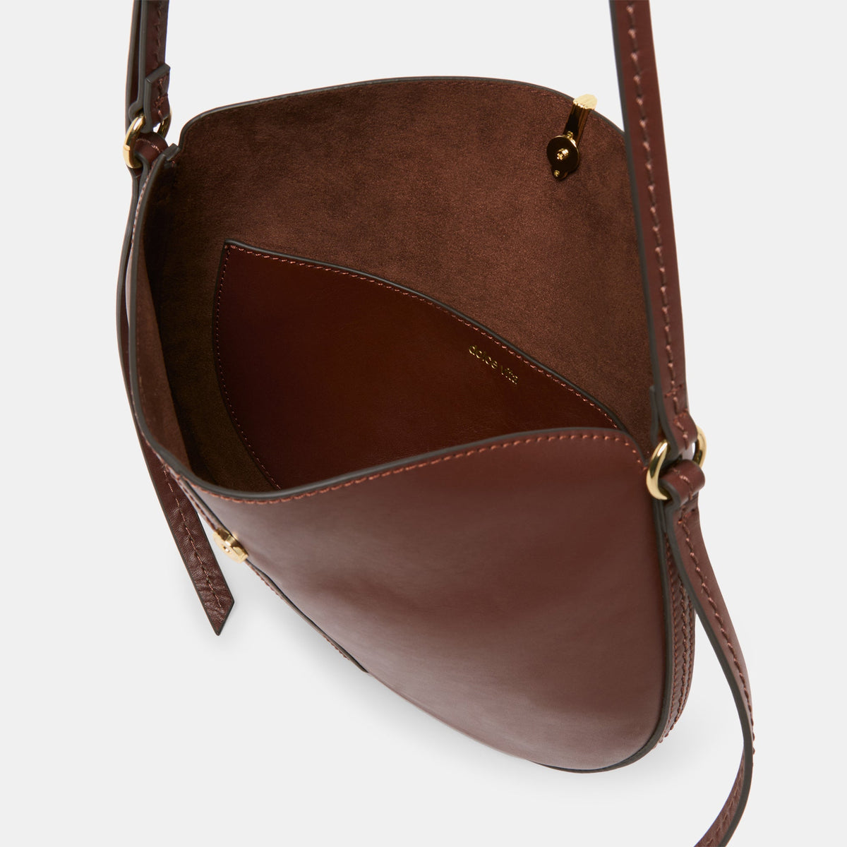 Burano Brown Leather Crossbody | Dolce Vita Essential