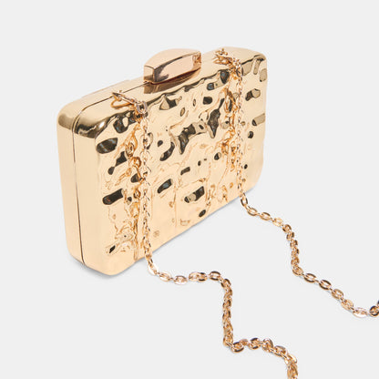 Delia Gold Metal Clutch | Dolce Vita Featured