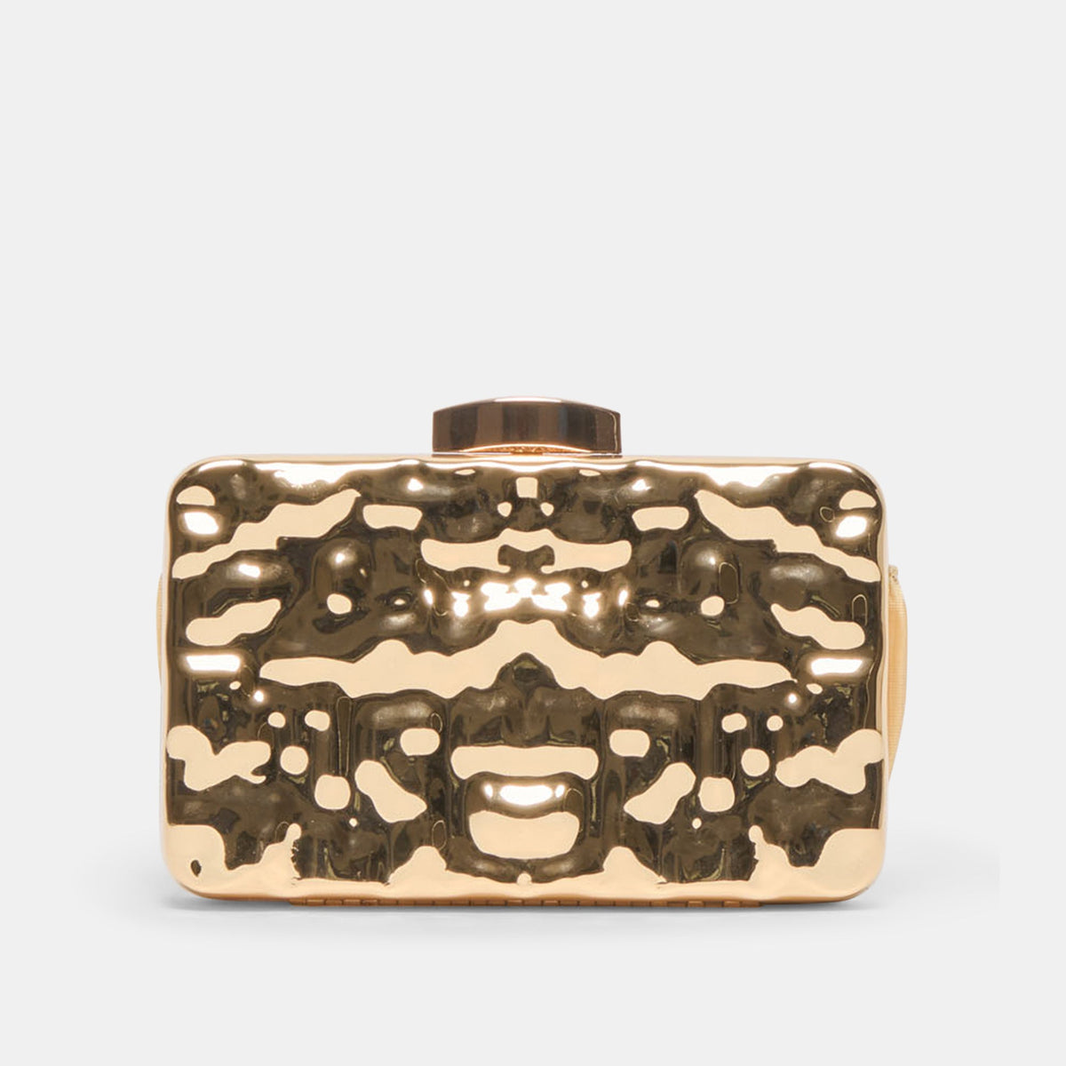 Delia Gold Metal Clutch | Dolce Vita Featured