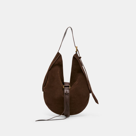 Oakley Chocolate Suede Tote | Dolce Vita Special Offer