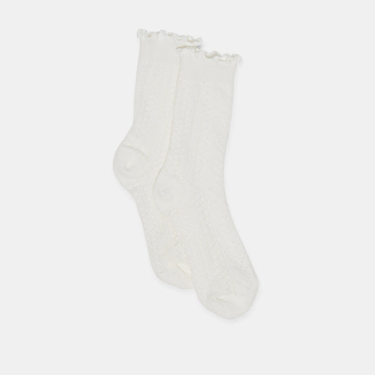 POINTELLE SOCKS WHITE
 – Dolce Vita | Dolce Vita Featured