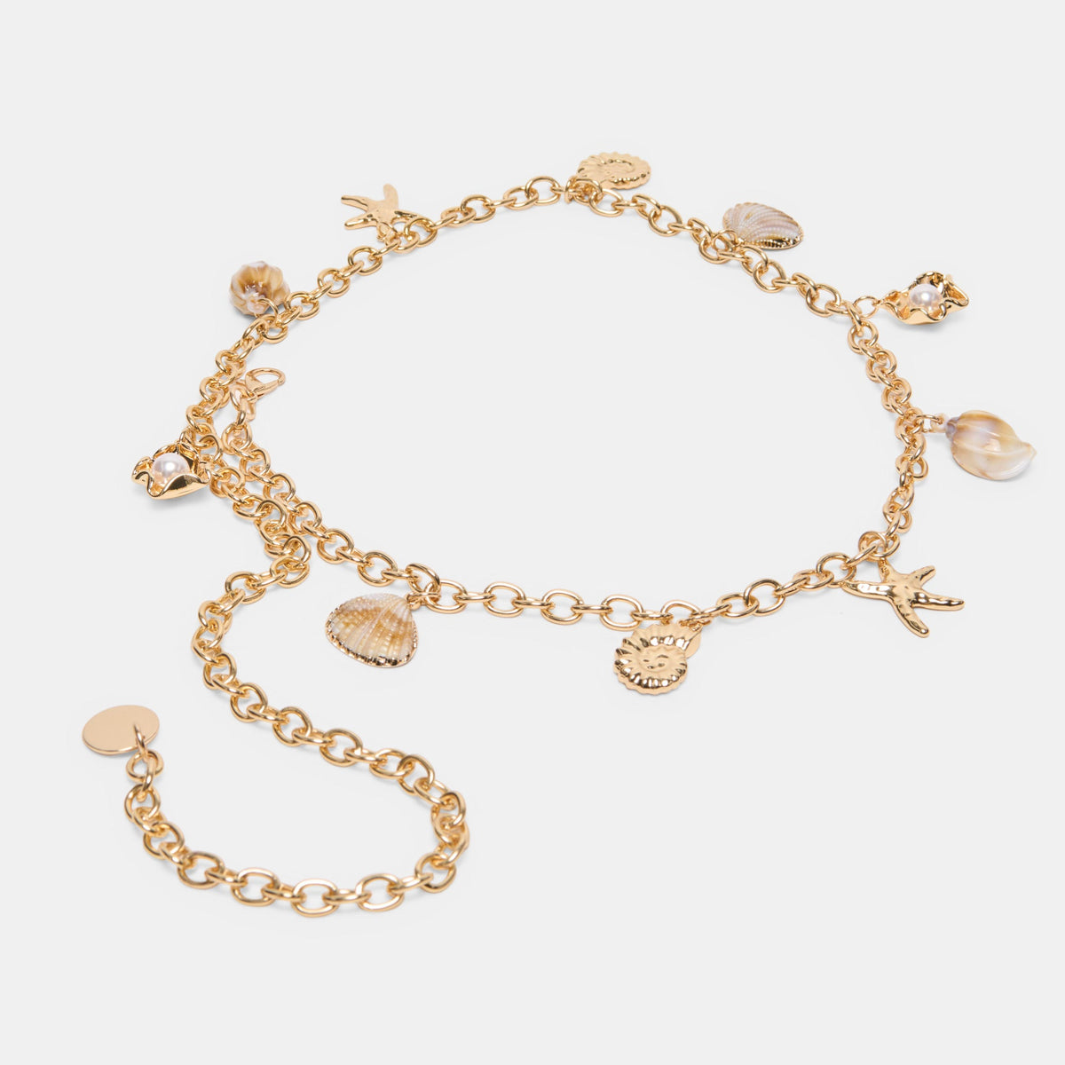 Shell Gold Chain Link Belt | Dolce Vita Smart Buy