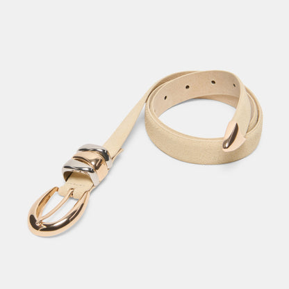 Mixed Metal Sand Suede Buckle Belt | Dolce Vita Best Seller