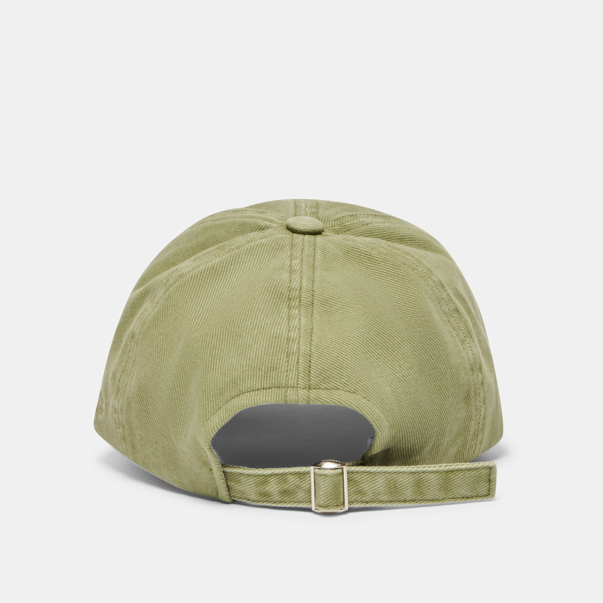 Distressed Olive Baseball Cap with Embroidery | Dolce Vita New