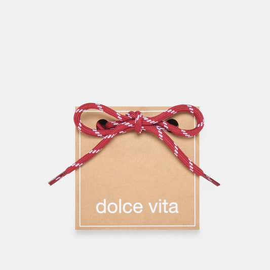 TICK MARK CORD LACE BURGUNDY MULTI
 – Dolce Vita | Dolce Vita New